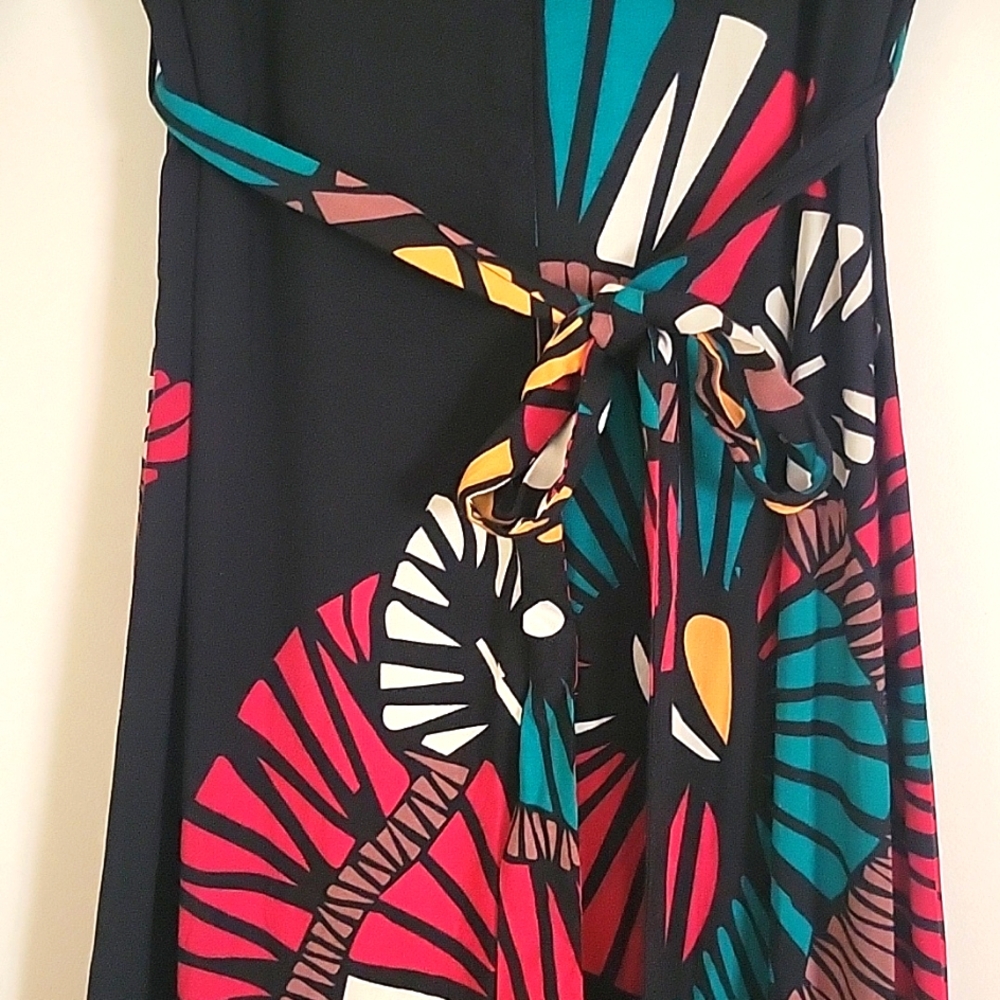 Forever 21 Colorful Floral Women's Maxi Dress Size Small - Picture 7 of 9